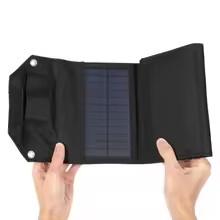 Składany panel słoneczny Luxuglow 100 W – szybkie ładowanie telefonów, power banków i GPS w terenie i podczas blackoutów! - obrazek 5