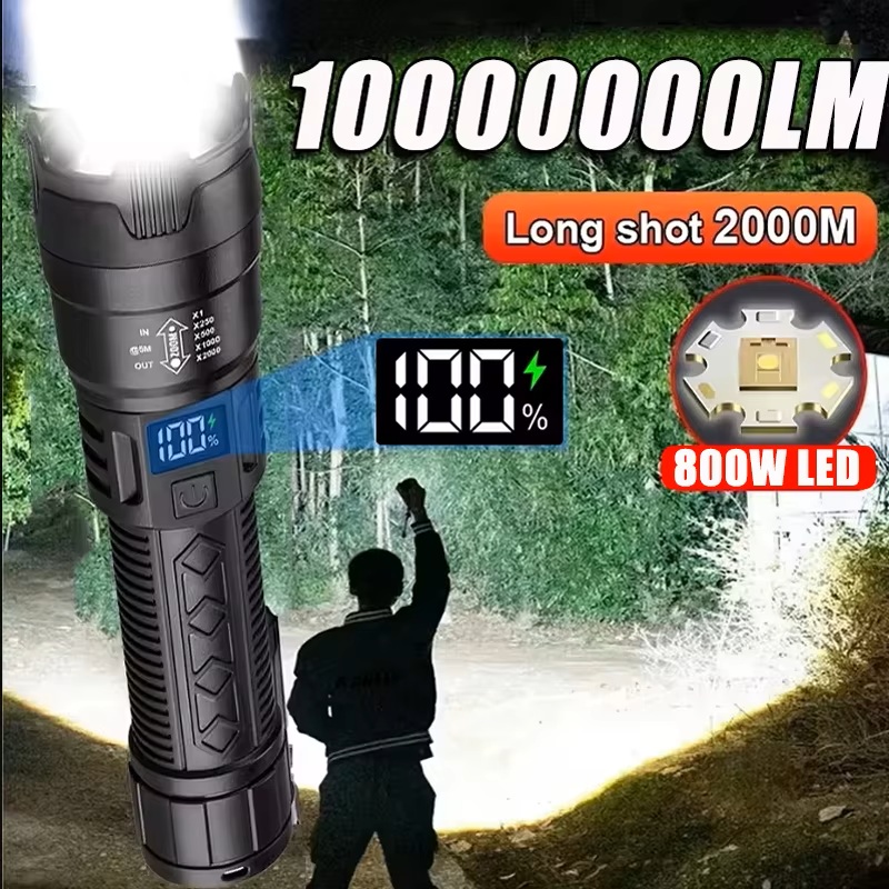 Latarka LED kryzysowa z ładowaniem USB – niezawodna podczas blackoutów - obrazek 4